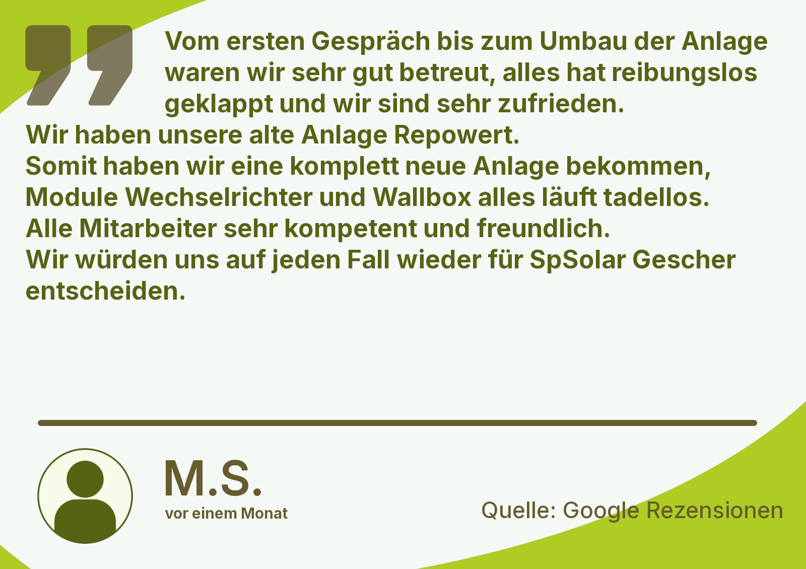Kundenrezension 1